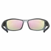 Lunettes de sport Uvex Sportstyle 211 Smoke Mat/Mirror Green (Cat. 3)