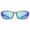 Lunettes de sport Uvex Sportstyle 211 Smoke Mat/Mirror Green (Cat. 3)