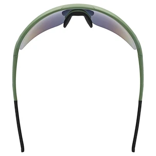 Lunettes de sport Uvex  Sportstyle 227 Olive Mat/Mirror Red (Cat. 3)