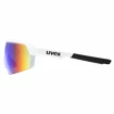 Lunettes de sport Uvex  Sportstyle 227 White Mat/Mirror Blue (Cat. 3)