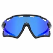 Lunettes de sport Uvex  Sportstyle 228 Black Mat/Mirror Blue (Cat. 2)