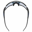 Lunettes de sport Uvex  Sportstyle 228 Black Mat/Mirror Blue (Cat. 2)