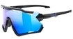 Lunettes de sport Uvex  Sportstyle 228 Black Mat/Mirror Blue (Cat. 2)