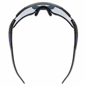 Lunettes de sport Uvex  Sportstyle 228 Black Mat/Mirror Blue (Cat. 2)