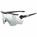 Lunettes de sport Uvex  Sportstyle 228 Black Sand Mat/Mirror Silver (Cat. 2)