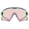 Lunettes de sport Uvex  Sportstyle 228 Moss Rose Mat/Mirror Rose (Cat. 2)
