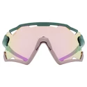 Lunettes de sport Uvex  Sportstyle 228 Moss Rose Mat/Mirror Rose (Cat. 2)