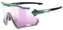 Lunettes de sport Uvex  Sportstyle 228 Moss Rose Mat/Mirror Rose (Cat. 2)