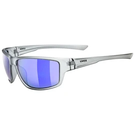 Lunettes de sport Uvex Sportstyle 230 Smoke Matt/Mir.Blue (S5320695116)