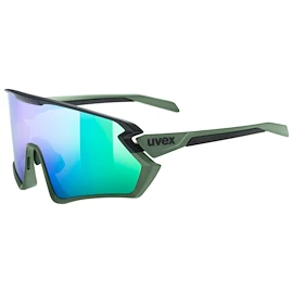 Lunettes de sport Uvex Sportstyle 231 2.0 Moss Green-Black Mat/Mir.Green (S5330267216)