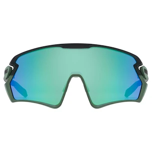 Lunettes de sport Uvex  Sportstyle 231 2.0 Moss Green-Black Mat/Mir.Green (S5330267216)