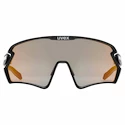 Lunettes de sport Uvex  Sportstyle 231 2.0 P Black Mat/Mir.Red