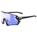 Lunettes de sport Uvex  Sportstyle 231 2.0 V Black Mat/Ltm.Blue (S5330282204)