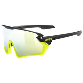 Lunettes de sport Uvex Sportstyle 231 Black Lime Mat / Mirror Yellow (S5320652616)