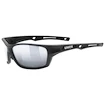 Lunettes de sport Uvex  Sportstyle 232 P Black Mat / Polavision Mirror Silver (Cat. 3)