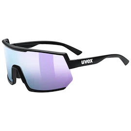 Lunettes de sport Uvex Sportstyle 235 Black Matt/Mir. Lavender (S5330032016)
