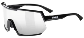 Lunettes de sport Uvex Sportstyle 235 Black/Mirror Silver (Cat. 3)