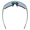 Lunettes de sport Uvex  Sportstyle 235 Moss Green Grapefruit Mat/Mirror Red (Cat. 2)