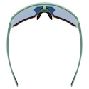 Lunettes de sport Uvex  Sportstyle 235 Moss Green Grapefruit Mat/Mirror Red (Cat. 2)