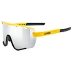 Lunettes de sport Uvex  Sportstyle 236 Set Sunbee-Black Mat/Mir.Silver Cat. 3 + Cat. 0 (S5330046216)