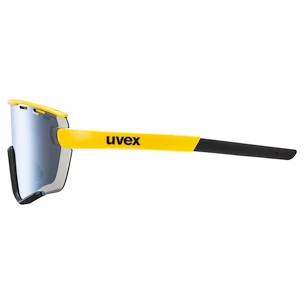 Lunettes de sport Uvex  Sportstyle 236 Set Sunbee-Black Mat/Mir.Silver Cat. 3 + Cat. 0 (S5330046216)