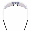 Lunettes de sport Uvex  Sportstyle 236 Small Set White Mat/Mirror Red (Cat. 2) + Clear (CAT. 0)