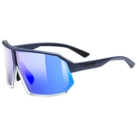 Lunettes de sport Uvex Sportstyle 237 Met Blue-Clear/Mir.Blue (S5330584916)