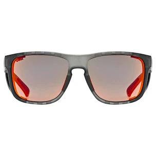 Lunettes de sport Uvex  Sportstyle 312 Smoke Matt/Mir.Red (S5330075116)
