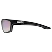 Lunettes de sport Uvex  Sportstyle 706 Cv Black Matt/Mir. Lavender (S5320182281)