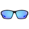 Lunettes de sport Uvex  Sportstyle 806 Black Matt/Mir.Blue (S5330872214)