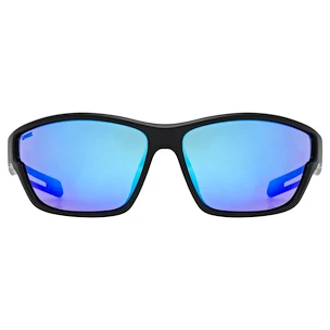 Lunettes de sport Uvex  Sportstyle 806 Black Matt/Mir.Blue (S5330872214)