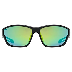 Lunettes de sport Uvex  Sportstyle 806 Black Matt/Mir.Green (S5330872215)