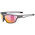 Lunettes de sport Uvex  Sportstyle 806 Smoke Matt/Mir.Red (S5330872213)