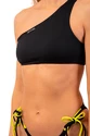 Maillot de bain Nebbia  One Shoulder Bandeau Bikini Top 448 Black