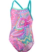 Maillot de bain pour filles Speedo  Orbit Groove Allover Thinstrap Crossback