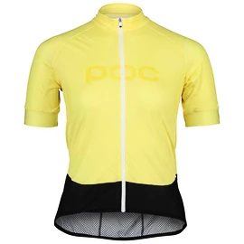 Maillot de cyclisme POC Essential Road Logo Jersey Sulfur Yellow