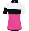 Maillot de cyclisme pour enfant Force  Kid View pink/white/black