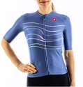 Maillot de cyclisme pour femme Castelli  Aero Pro W Jersey Agate Blue
