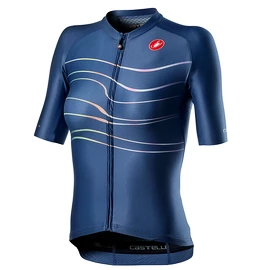 Maillot de cyclisme pour femme Castelli Aero Pro W Jersey Agate Blue