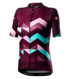 Maillot de cyclisme pour femme Castelli Unlimited W Jersey Sangria