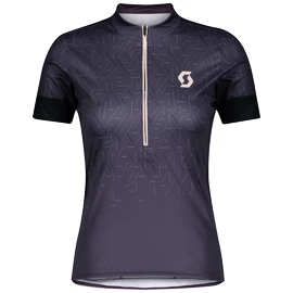 Maillot de cyclisme pour femme Scott Endurance 20 S/Sl Dark Purple/Blush Pink