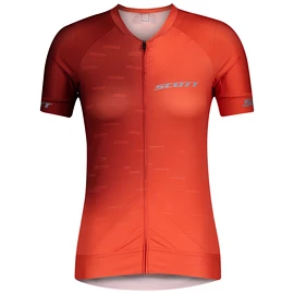 Maillot de cyclisme pour femme Scott RC Pro S/Sl Flame Red/Glace Blue