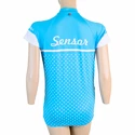 Maillot de cyclisme pour femme Sensor  Cyklo Dots Blue