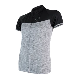 Maillot de cyclisme pour femme Sensor Cyklo Motion Grey/Black