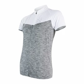 Maillot de cyclisme pour femme Sensor Cyklo Motion Grey/White