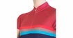 Maillot de cyclisme pour femme Sensor  Cyklo Summer Stripe Blue/Lilla