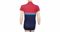 Maillot de cyclisme pour femme Sensor  Cyklo Summer Stripe Blue/Lilla