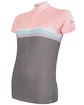 Maillot de cyclisme pour femme Sensor  Cyklo Summer Stripe Grey/Pink