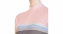 Maillot de cyclisme pour femme Sensor  Cyklo Summer Stripe Grey/Pink