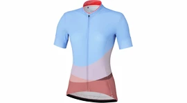 Maillot de cyclisme pour femme Shimano Sumire Jersey Blue/Orange